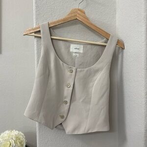 Aritzia Wilfred Rocco Vest Size 8